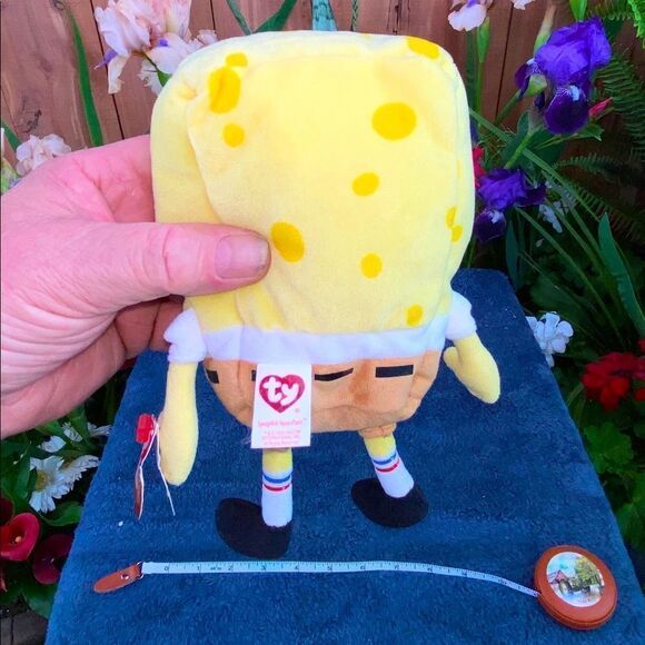SpongeBob SquarePants TY Beannie baby from 2004 - Picture 6 of 8